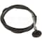 Motormite CONTROL CABLES WITH 2 IN BLACK KNOB 10 F 55198 - alternate 3